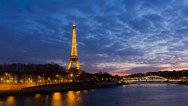 Paris, at Dusk