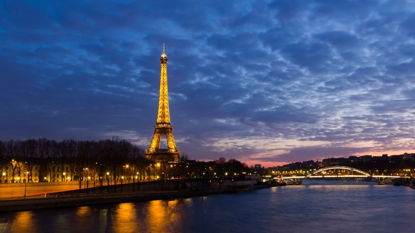 Paris, at Dusk